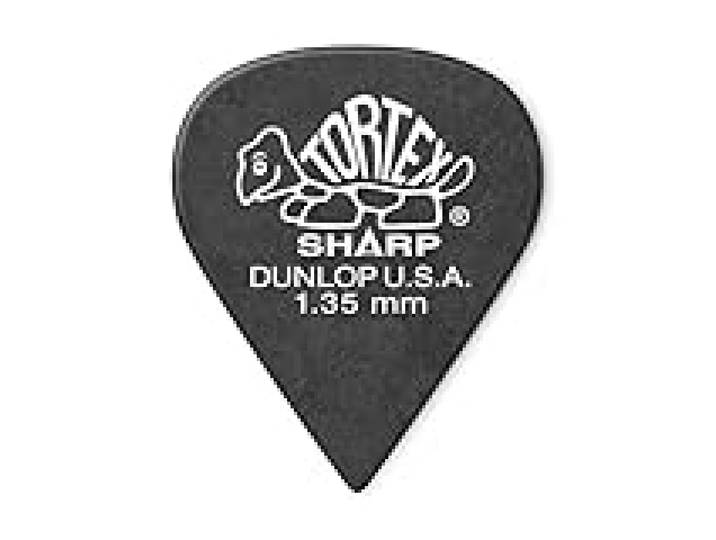 Dunlop 412R135 Sachet de 72 Médiators 1,35 mm