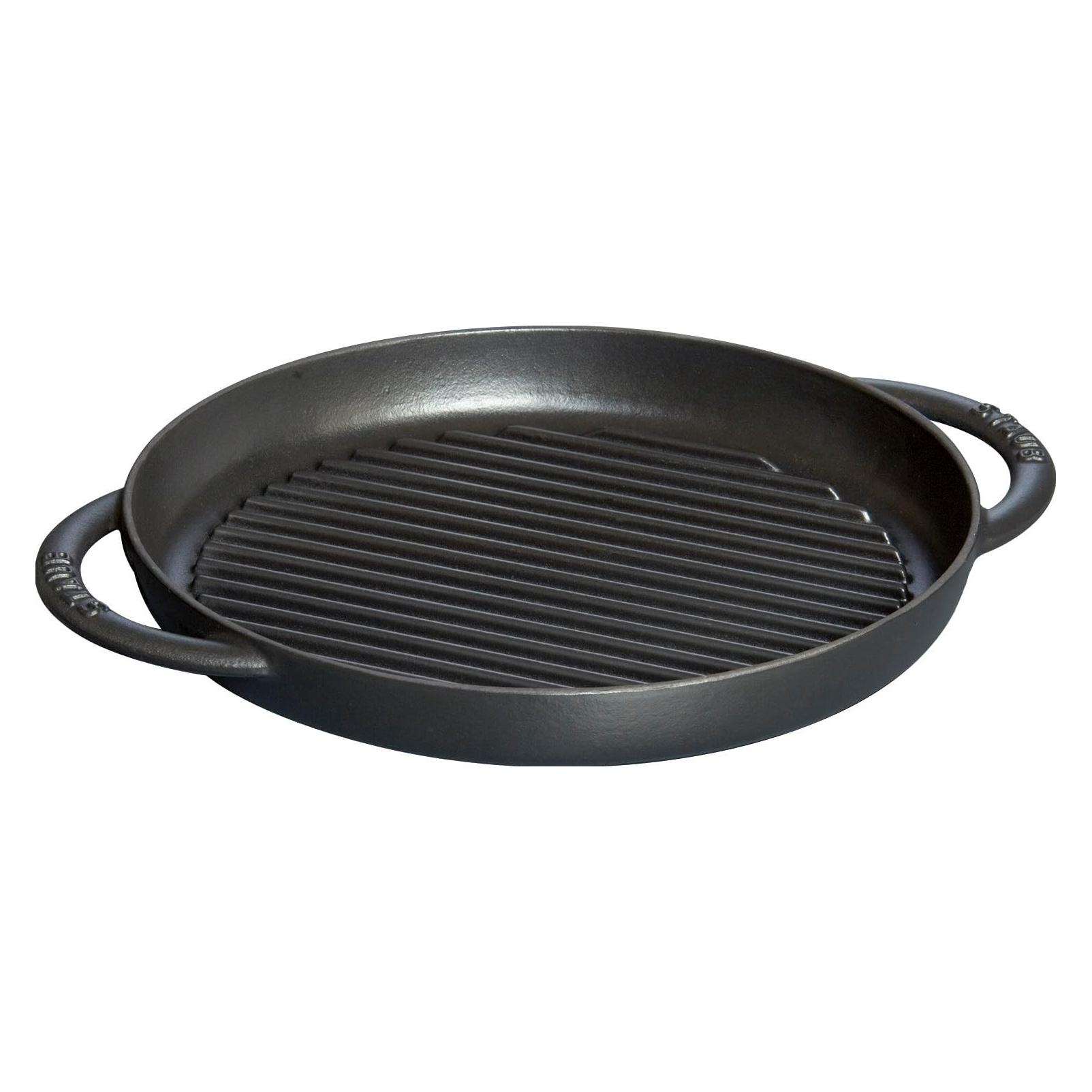 Staub Grillpfanne (Grillpfanne, Gusseisen, 26 x 3.50 cm) (40509-377-0)