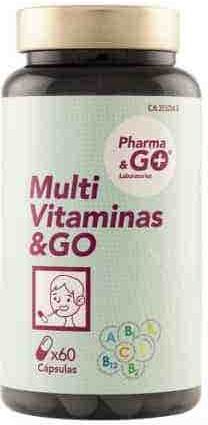 Pharma&Go Multivitaminas 60 caps