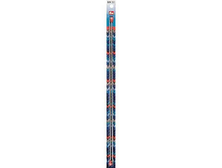 Prym - Prym Aluminium (40cm, 2.50mm) Breinaalden - 2 Naalden