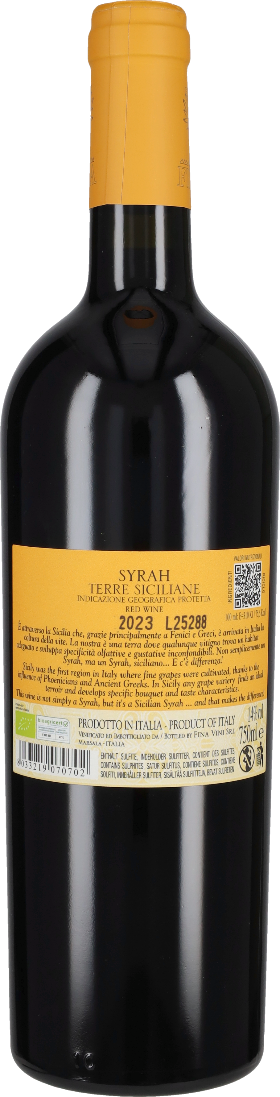 Syrah Cantine Fina 2023
