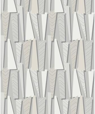 Seabrook Designs The Simple Life Geometric Shadows Unpasted Wallpaper