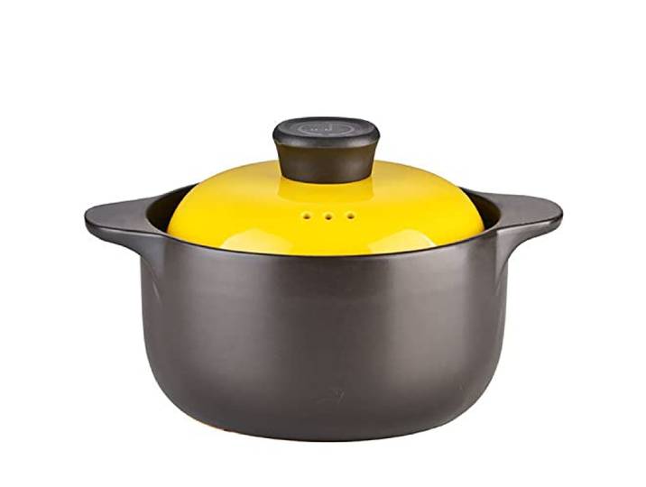 Keramikdosen, Steingut-Tontopf, rund, Keramik-Kochgeschirr(3l)