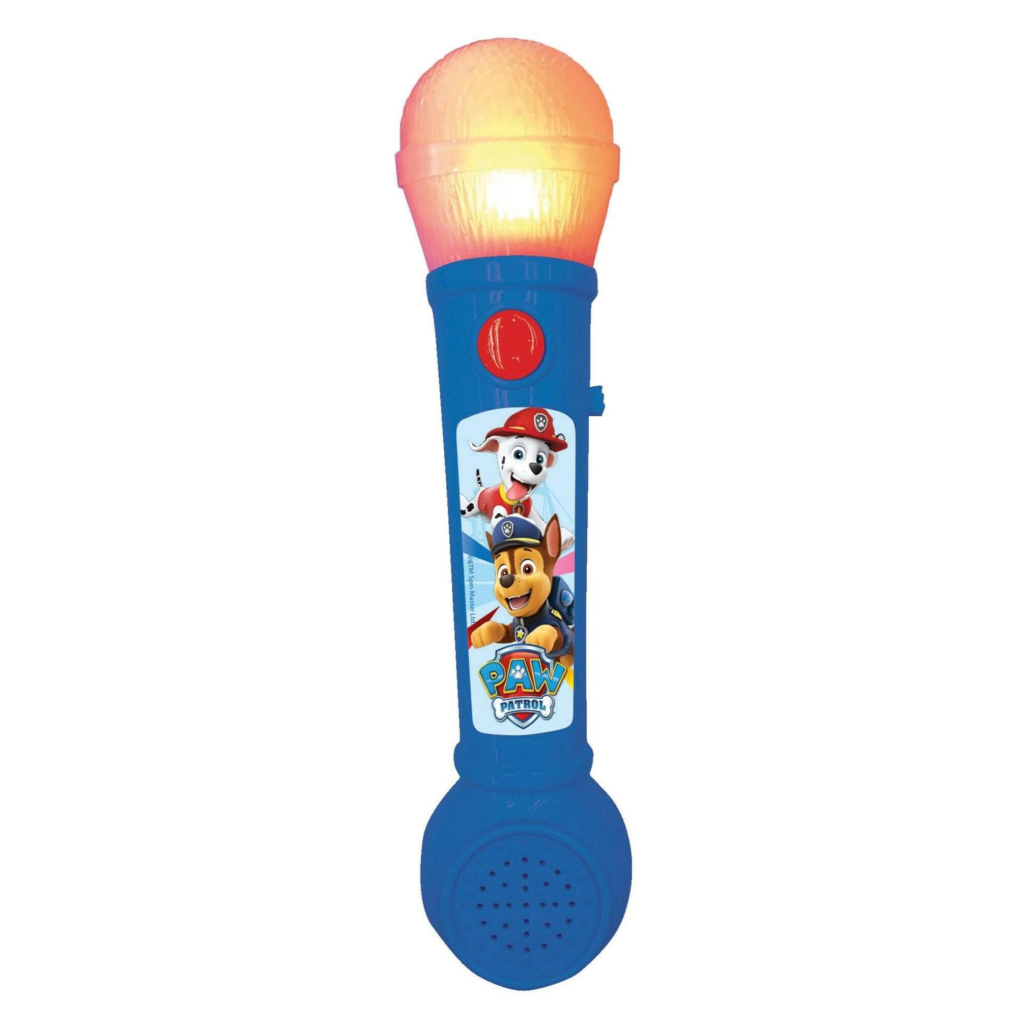 Lexibook Paw Patrol Mikrofon mit Melodien, Licht- und Soundeffekten (MIC80PA)