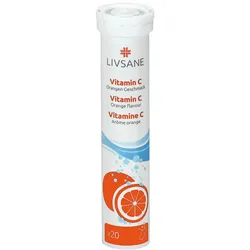 Livsane Vitamin C Brausetabletten 20 St