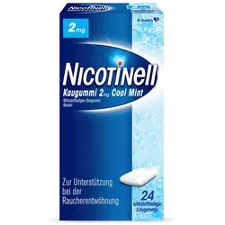 NICOTINELL Kaugummi 2 mg Cool Mint 24 St