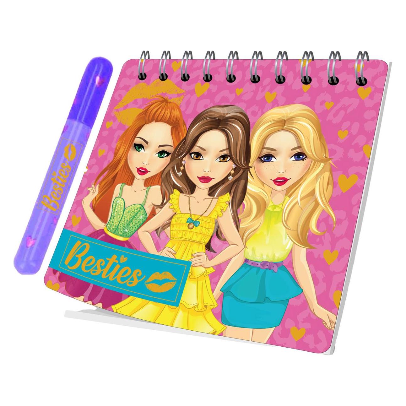 Besties Mini-Notizbuch mit Stift (A6) (37427033)