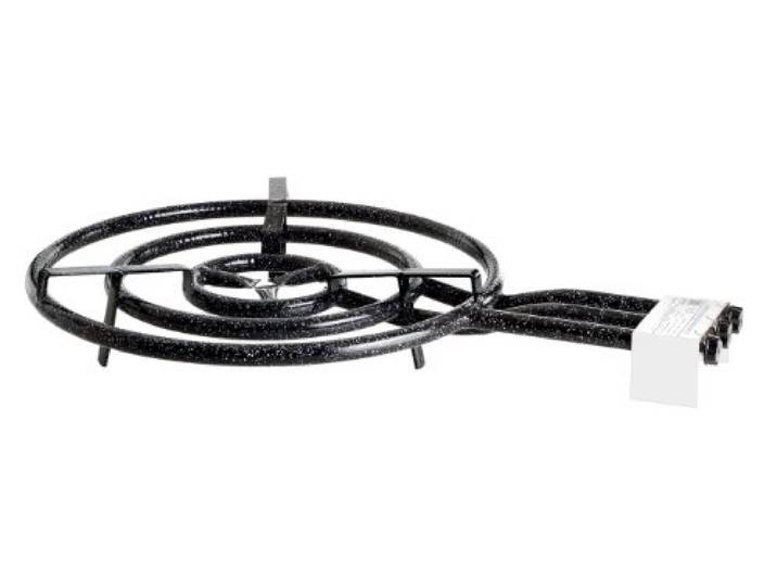 Paella World Gasbrenner, 3-Brennringe, Ø 70 cm, 29.0 kW bei 50 mbar, Ideal für Paella Pfannen, Grill, Woks, Töpfe, Edelstahlgriff, Antihaftbeschichtung, 70 cm