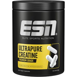 ESN Kreatin Ultrapure Premium Grade, Kapseln, 100 Portionen mit je 3,4g Kreatin, 399g