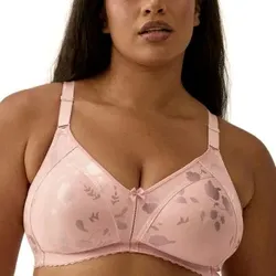 NATURANA BH Heritage Minimizer Soft Bra Floral Rosa Polyamid C100 Damen
