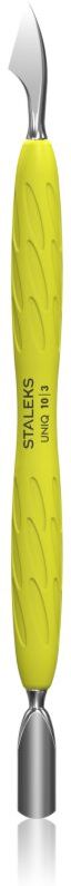 Staleks Uniq Gummy Yellow cuticle pusher and remover 1 pc