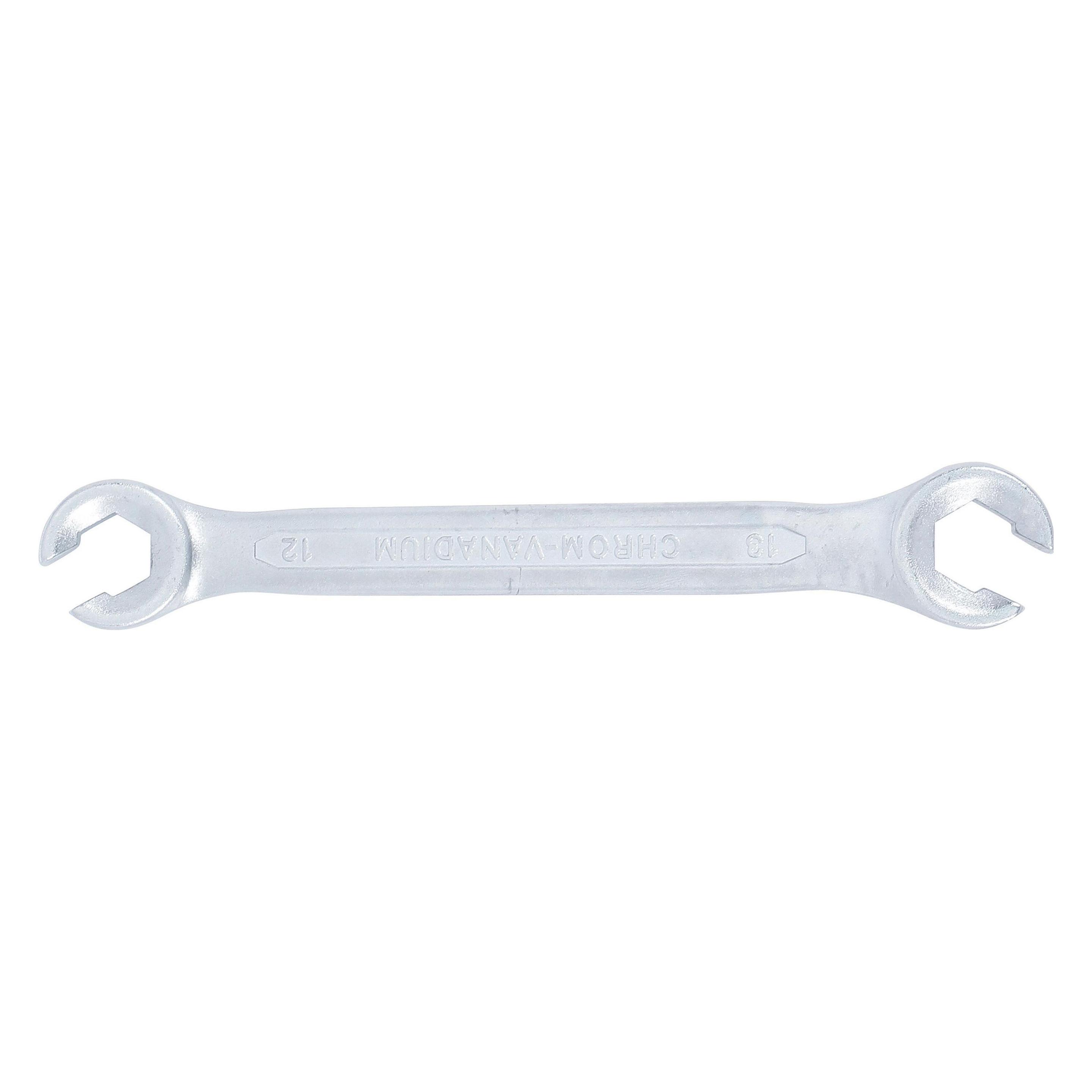 BGS Offener Doppel-Ringschlüssel SW 12 x 13 mm (12 mm, 13 mm) (1751)