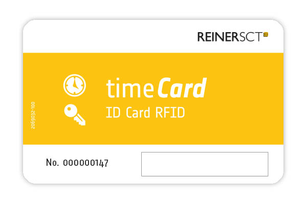 Reiner SCT timeCard Chipkarten 50 (DES), Kontaktfreie Smart Card