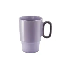 KHG Kaffeebecher   , lila/violett , Steinzeug/Steingut , Maße (cm): H: 12  Ø: 8.5