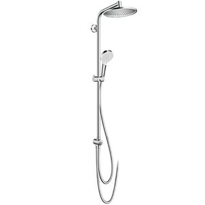 hansgrohe Duschsystem Crometta S 240, verchromt, ohne Armatur, Maße Regendusche Ø 24 cm