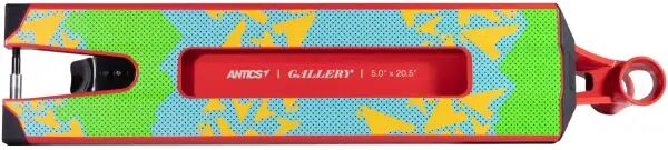 Stunt Scooter Deck Antics Gallery 5.0" (19.5" - Rot)