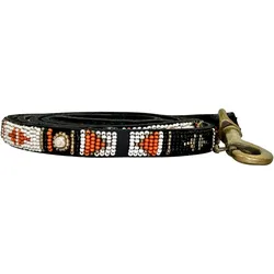 Kampuni Hundeline Swahili Antique micro, 150x1,2 cm (Hund), Halsband + Leine