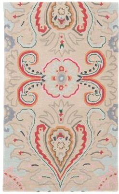 SAFAVIEH Handmade Bella Kenzie Floral Wool Rug