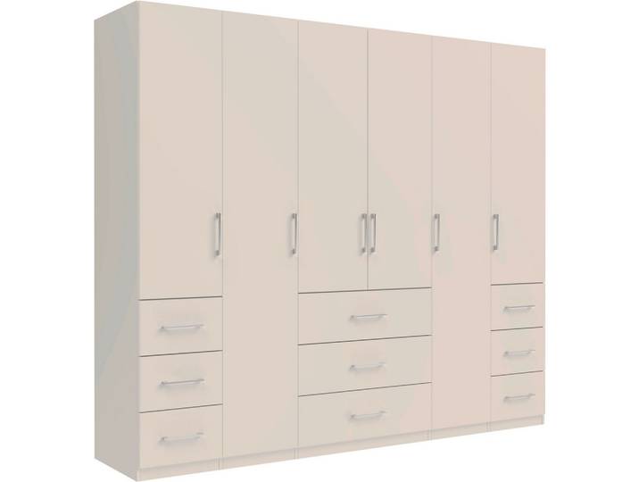 Drehtürenschrank Vivaldi Kaschmir Hochglanz