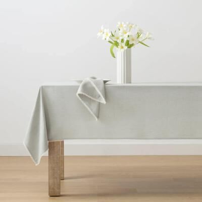 Lenox French Perle Solid Tablecloth