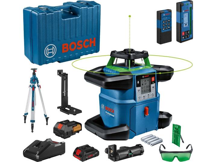 Bosch laser rotatif GRL 650 CHVG avec accessoires en mallette - 06159940PS