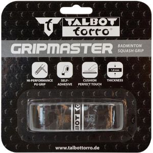 Talbot-Torro Griffband Gripmaster, selbstklebend, 0,9m x 2,5cm, schwarz, rutschfest