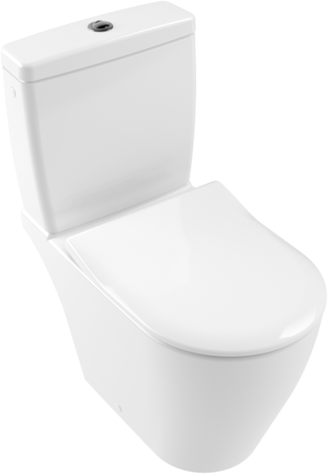 Villeroy und Boch Villeroy & Boch WC-Sitz Subway Slimseat 9M65S101 weiß, mit Quick Release und Softclose