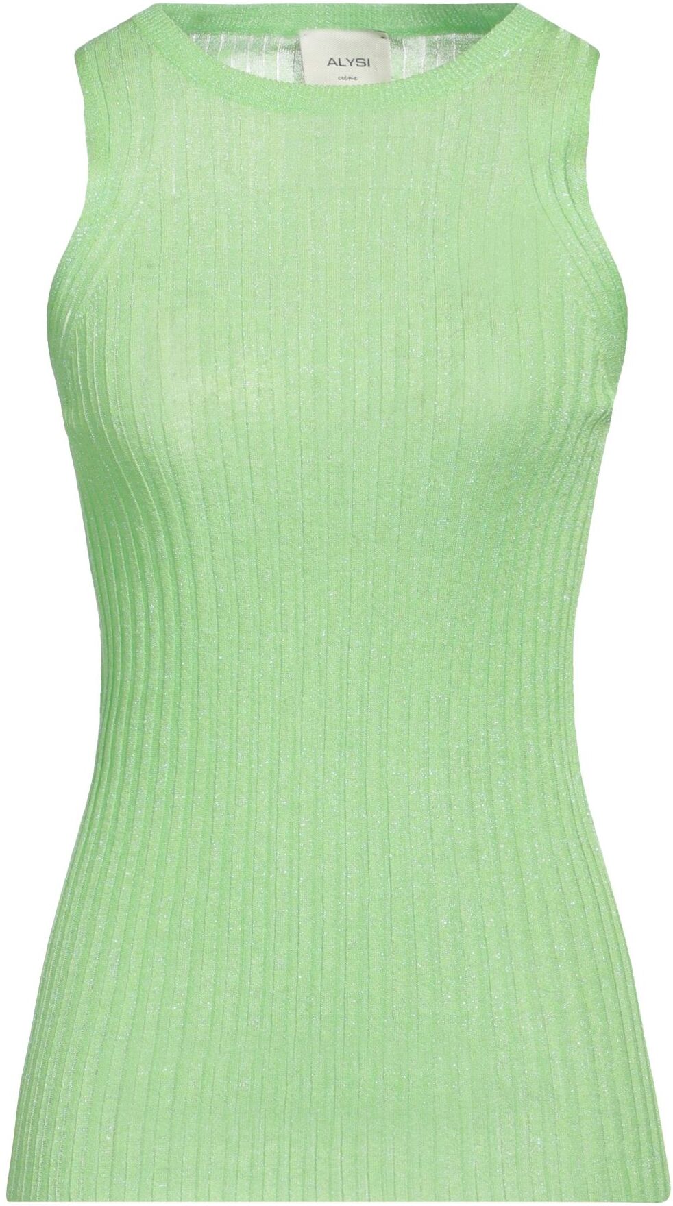Alysi Camiseta de tirantes Mujer Verde lima L,S,XL Mujer