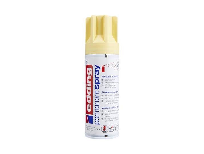 Edding Acryllack Seidenmatt Pastellgelb 0.2 l
