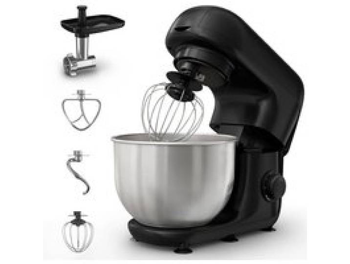 Bake Essential Robot Pâtissier Bol Inox 4 8L Noir