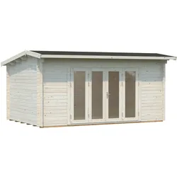 Palmako Gartenhaus Ines 13,7 m2 - 44 mm naturbelassen