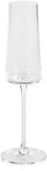 Zodax Benin Textured Champagne Flutes, Set of 4