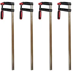 Vago-Tools 4x Profi Schraubzwinge 300x80 Zwinge Temperguß