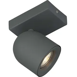 Böhmer Deckenstrahler 1xGU10 Struktur grau 42001