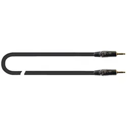 Quik Lok ITST/2J35-3 Miniklinkenkabel 3,5 TRS Stereo / Miniklinke 3,5 TRS Stereo, 3 m (3 m, AUX Kabel), Audiokabel