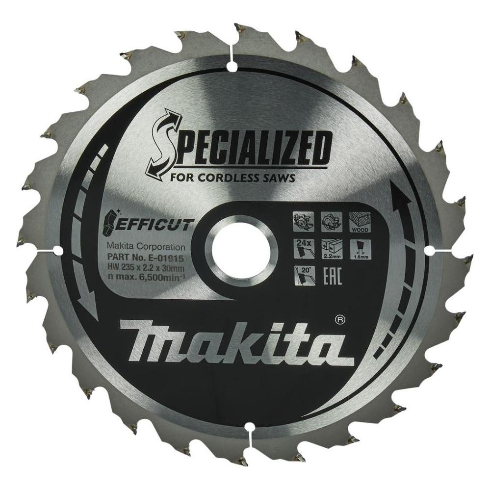 Makita EFFICUT Sägeblatt 235 x 30 x 24 Zähne (E-01915)