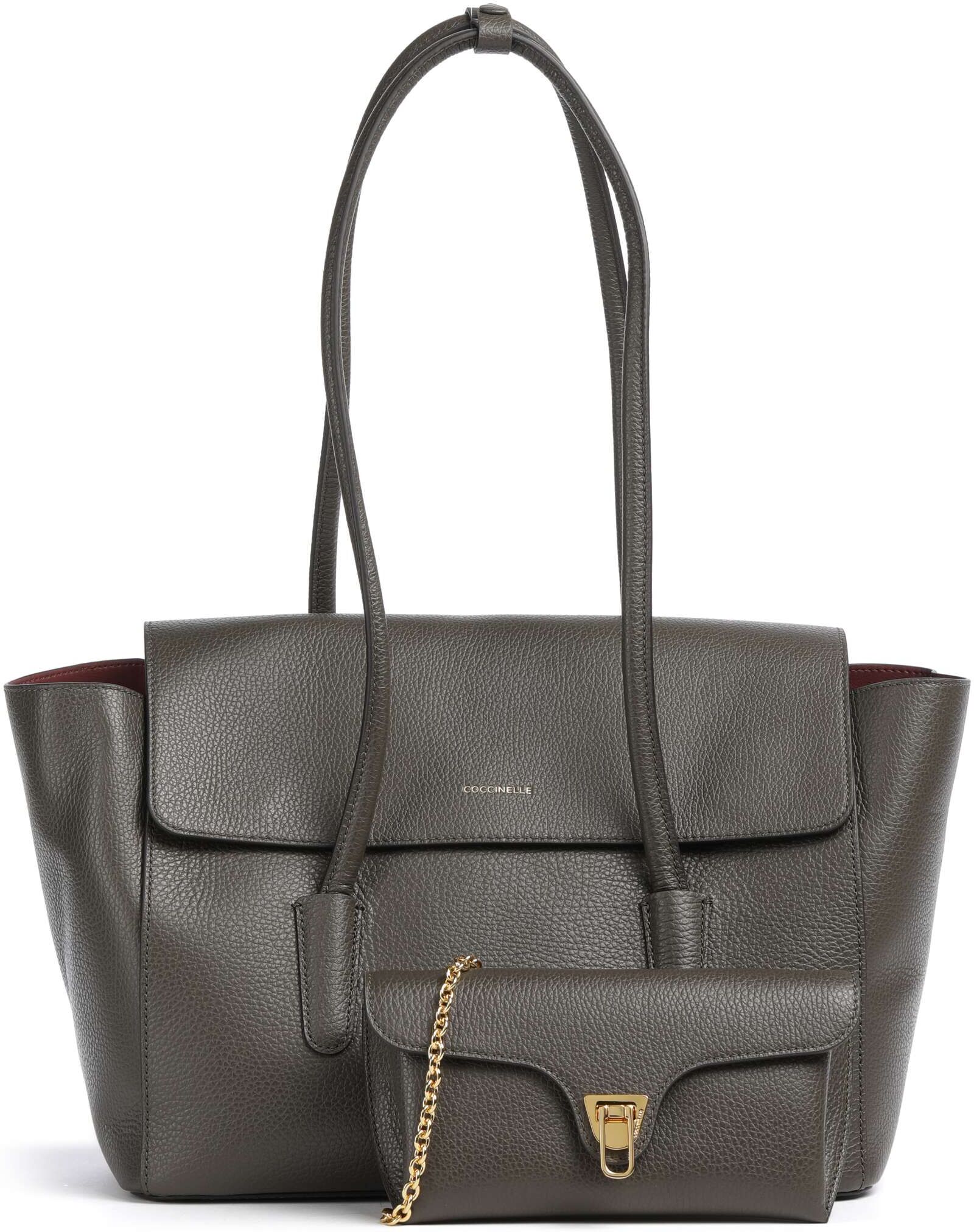 Coccinelle Beat Shopper, oliv