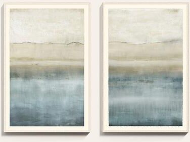 "Pacific View Framed Print - Print I, 45"" x 30"" - Ballard Designs"