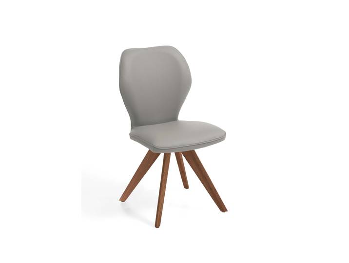 Design-Stuhl, Leder, Schwarz, 49,5×60 cm, Trend-Line, Modern, Niehoff-Sitzmöbel