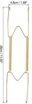 Unique Stainless Steel Invisible Wall Plate Hangers with Hooks