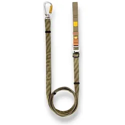 Woolly Wolf - Roam Adjustable Leash Green Ripple 170-300cm (Hund, Allgemein, Spazieren), Halsband + Leine