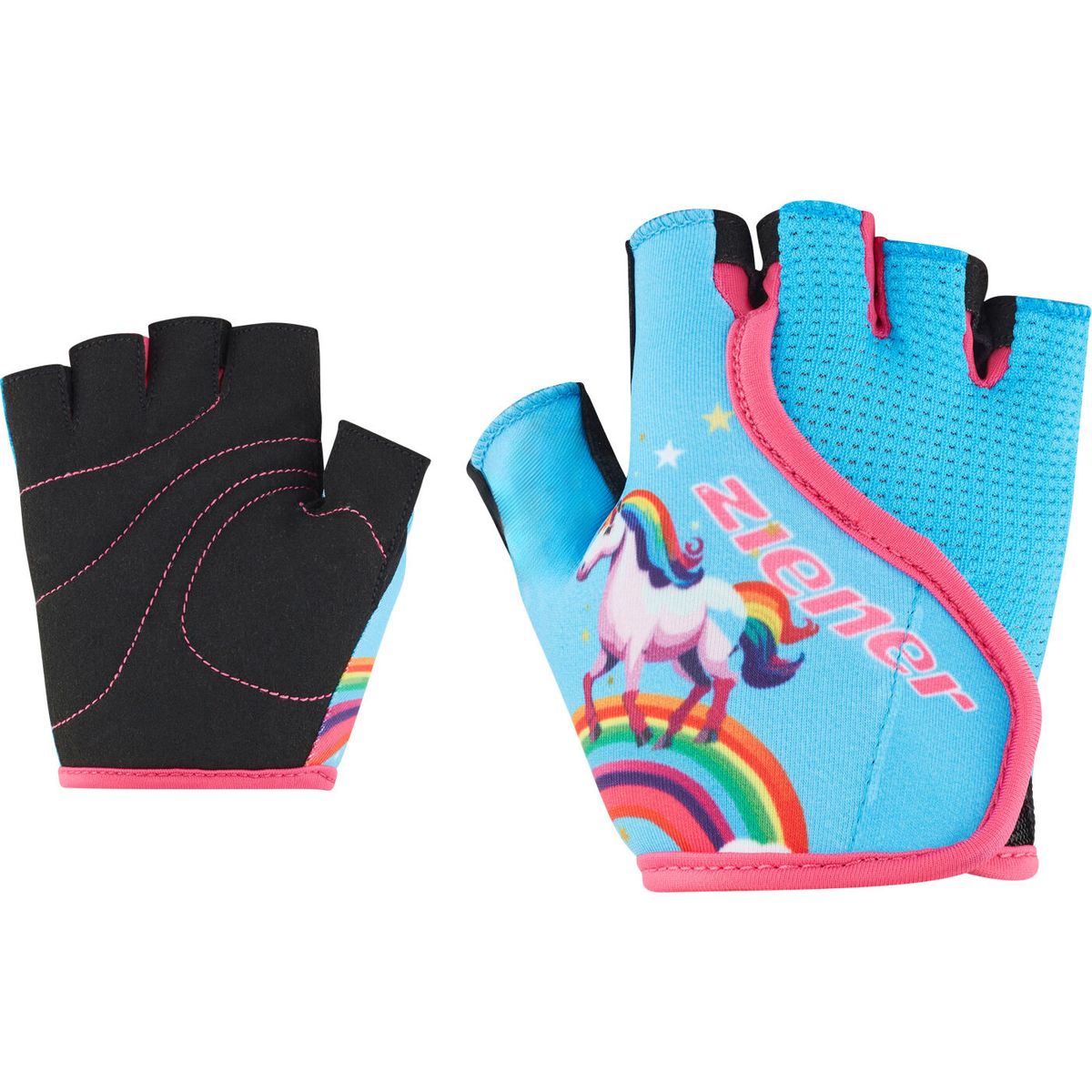 Ziener Claudi-z Bike Glove Junior Unisex aqua blue (960) S 415005-960-S