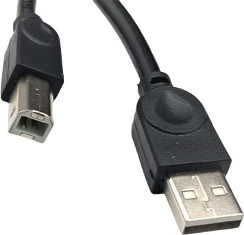 T-ProTek USB-printerkabel compatibel met Brother TD-2130N en TD-4100NZG1