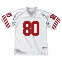 Mitchell & Ness, Herren, Sportshirt, NFL Legacy Jersey San Francisco 49Ers 1990 Jerry Rice (L), Weiss, L