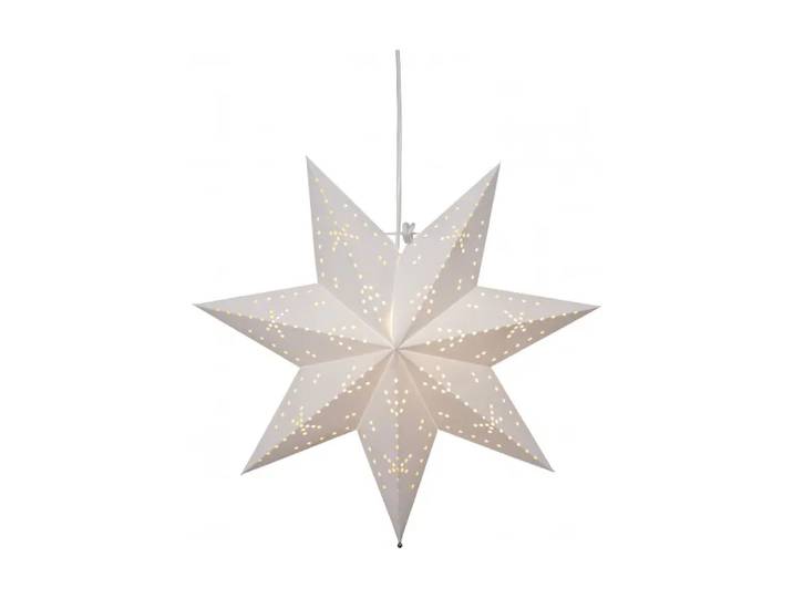 Star Trading Étoile en papier Classic 45 cm Blanc