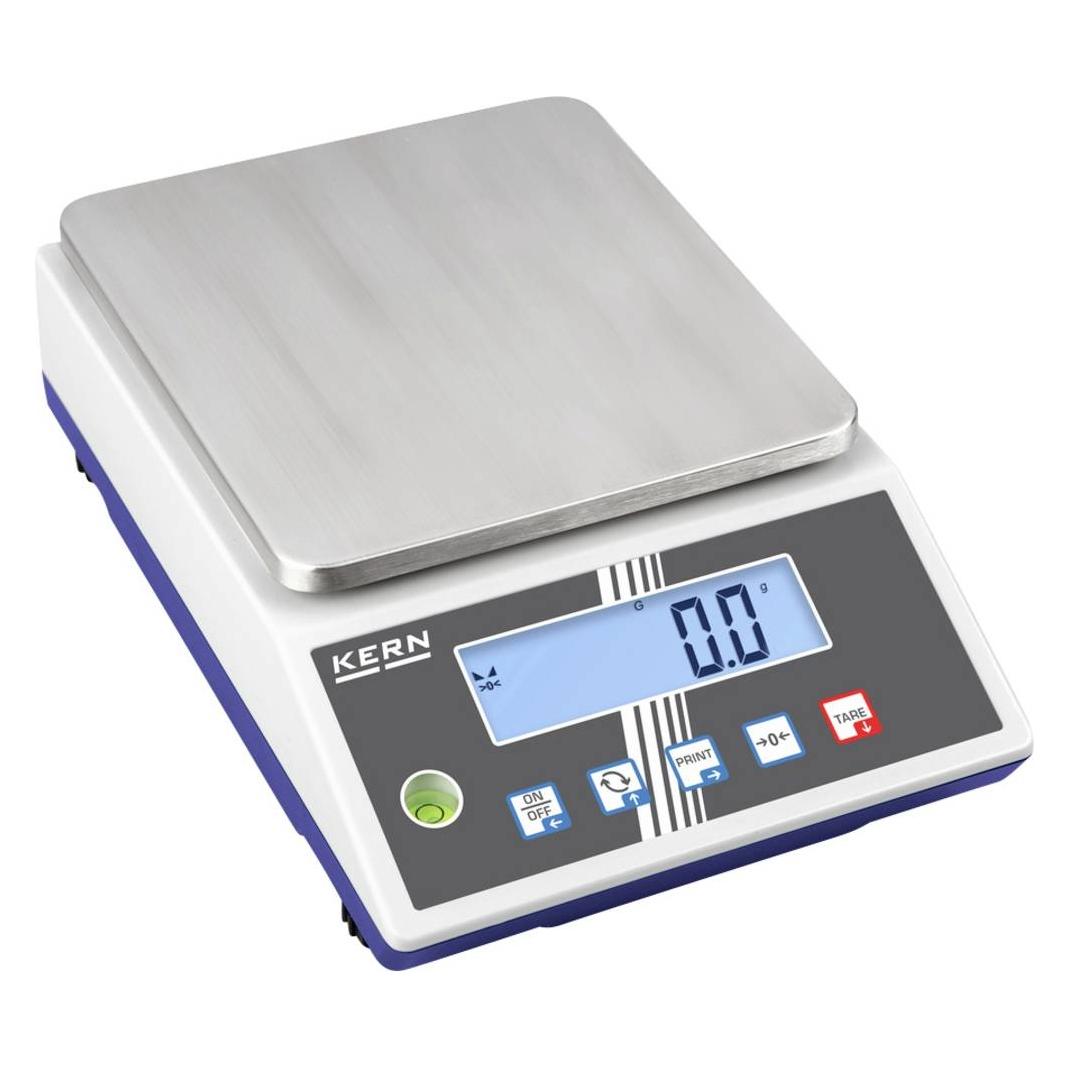 Kern Präzisionswaage PCB 10000-1+C kalibriert, Wägebereich 10 kg, Ablesbarkeit 0,1 g (PCB 10000-1+C)