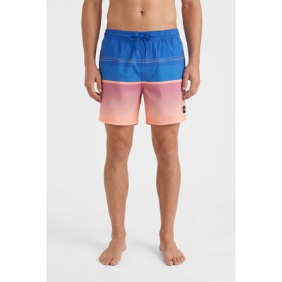 Badeshorts O'NEILL "O'NEILL GRADIENT 15'' SWIMSHORTS", Herren, Gr. L (52), N-Gr, bunt (blau gradien), Obermaterial: 100% Polyester, Badehosen Badeshorts, mit Hyperdry-Technologie, aus leichtem Mikrofasergewebe