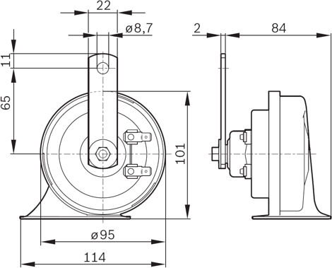 Bosch Fanfare 0986ah0507