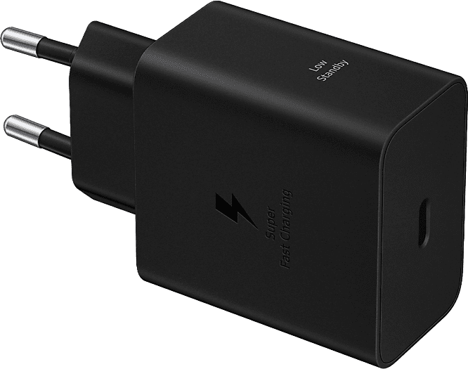 Cargador de pared - Samsung EP-T6010NBEGWW, 60 W, Super Fast Charging, Sin Cable, Negro