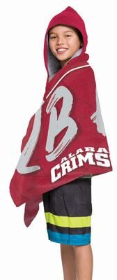 NCAA Alabama Juvy Hooded Towel - 21x51